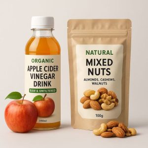 Organic Apple Cider Vinegar Drink – Raw & Unfiltered (350ml)
