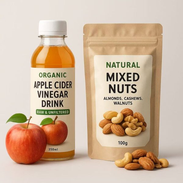 Organic Apple Cider Vinegar Drink – Raw & Unfiltered (350ml)